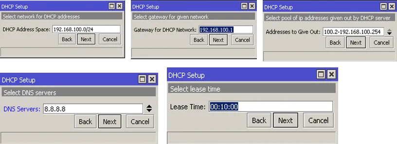 Cek DHCP Server Cek DHCP Server