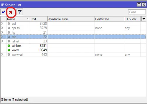 Menu Services Menu Services