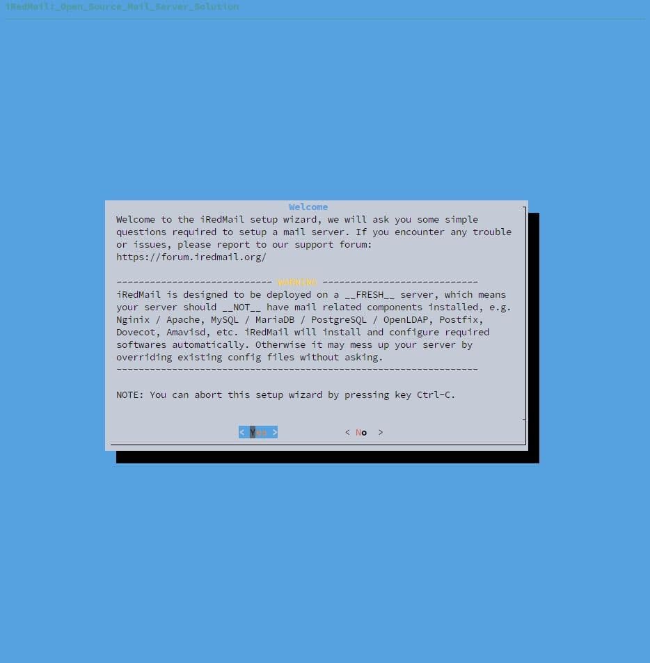 1 - iRedMail 1 - iRedMail