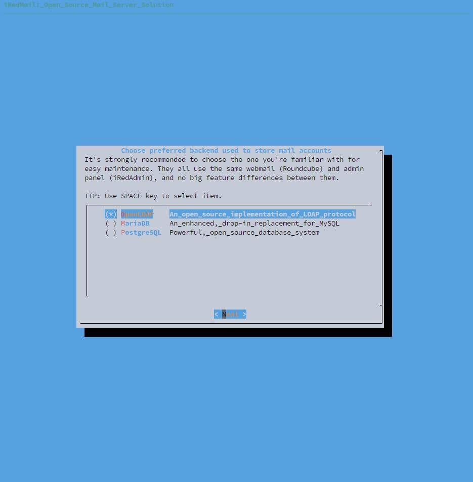 4 - iRedMail 4 - iRedMail