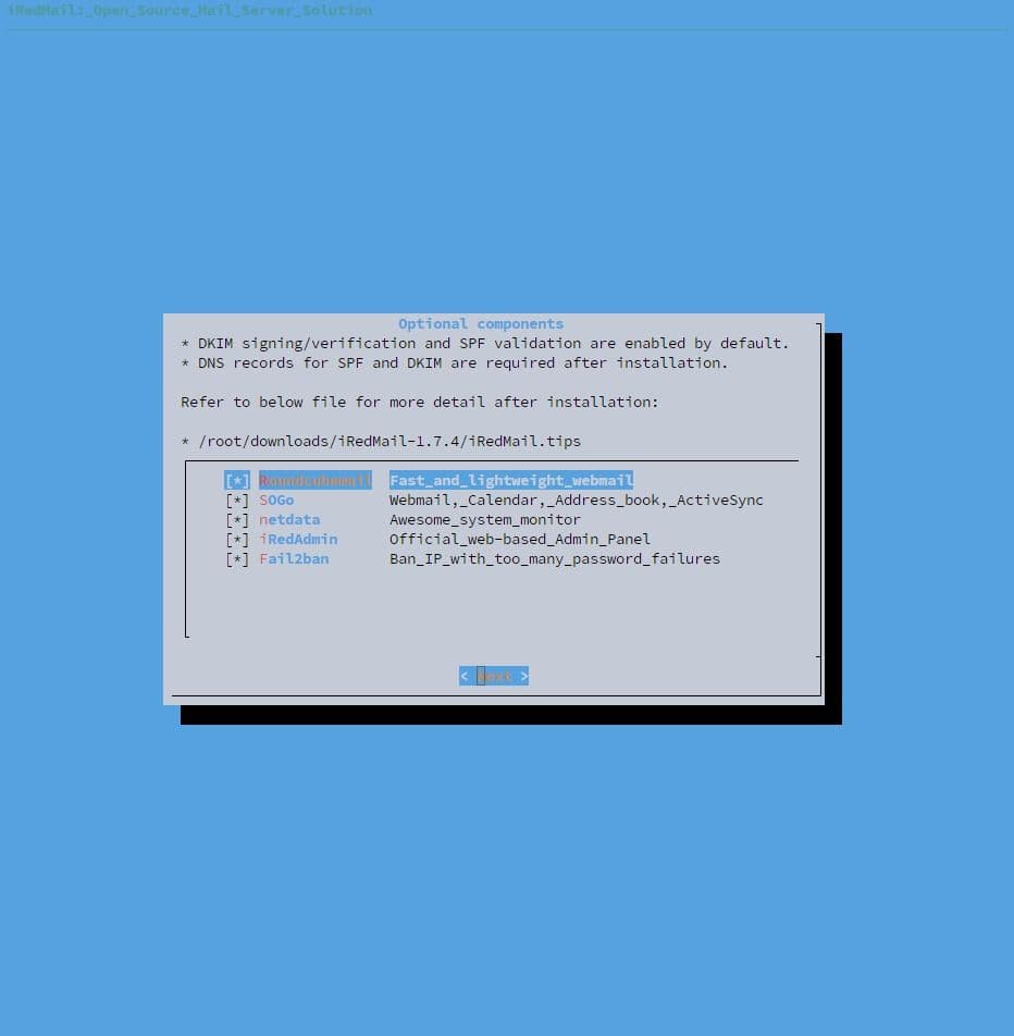 9 - iRedMail 9 - iRedMail