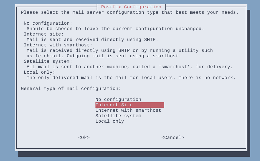 Postfix 1 Postfix 1