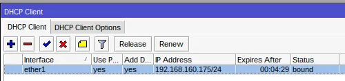 DHCP Bond DHCP Bond
