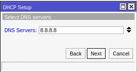 DHCP Server DNS DHCP Server DNS