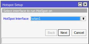 Hotspot Interface Hotspot Interface