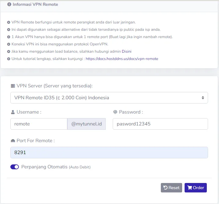 Create VPN Create VPN